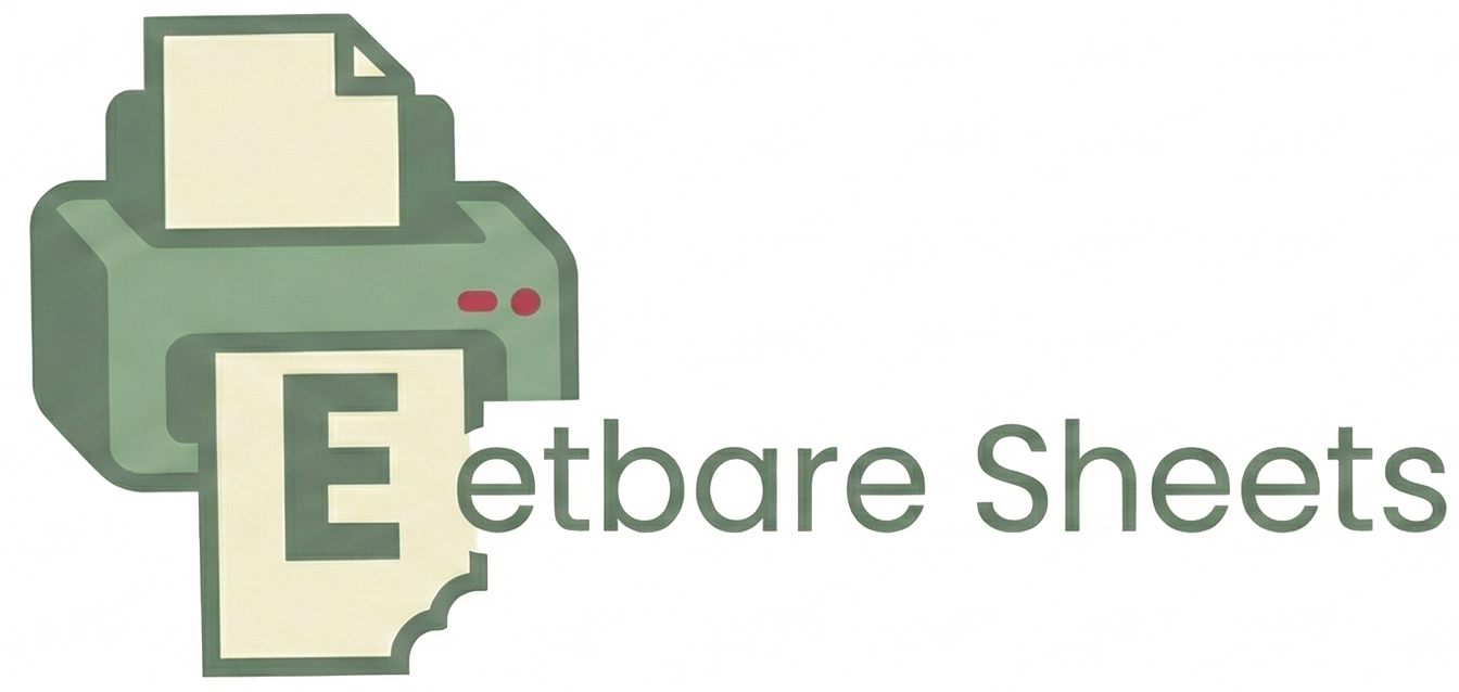 Eetbare Sheets